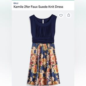 Gilli Dress with Floral Design (xxl)